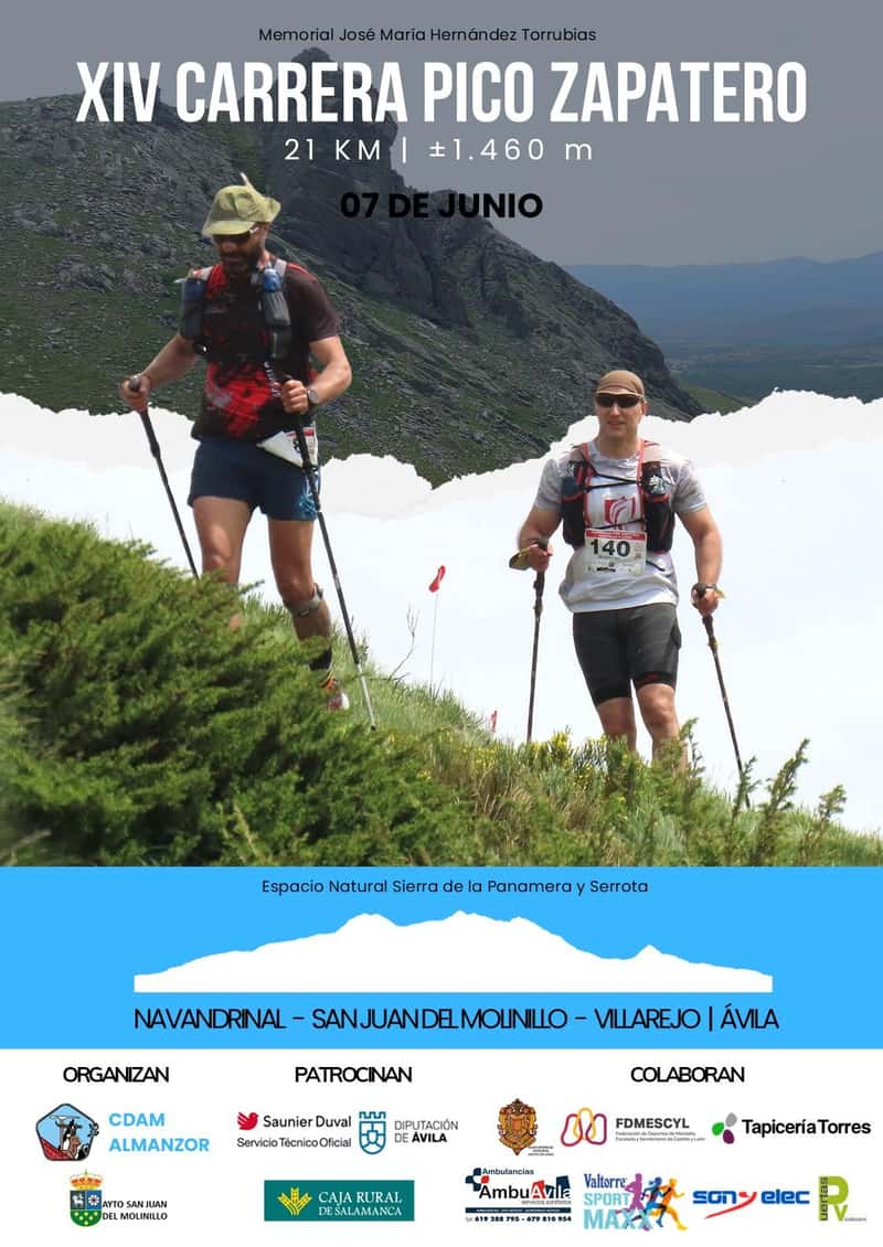 XIV Carrera Pico Zapatero en Navandrinal (21.4km)