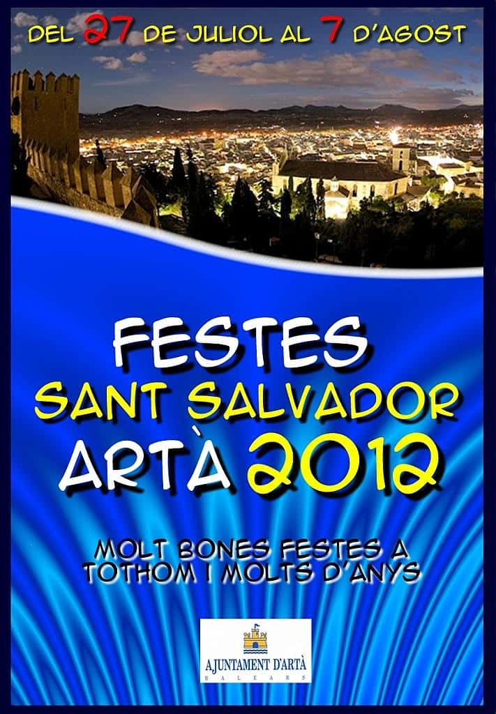 Cursa Popular Festes de Sant Salvador 2012 en Artà (4.2km)