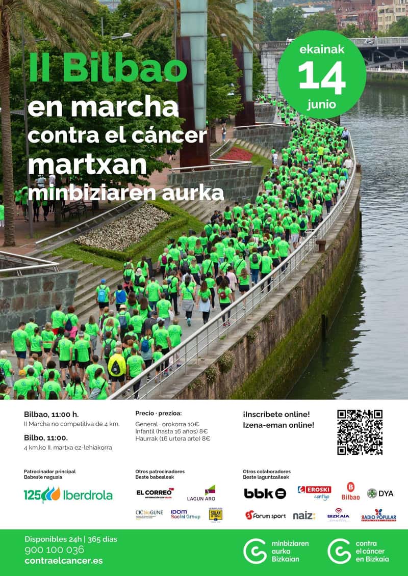 II Bilbao en marcha contra el c
en en Bilbao (4km)