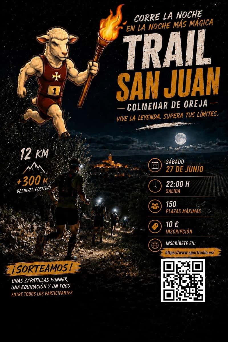 TRAIL NOCTURNO SAN JUAN BAUTISTA en Colmenar de Oreja (12km)