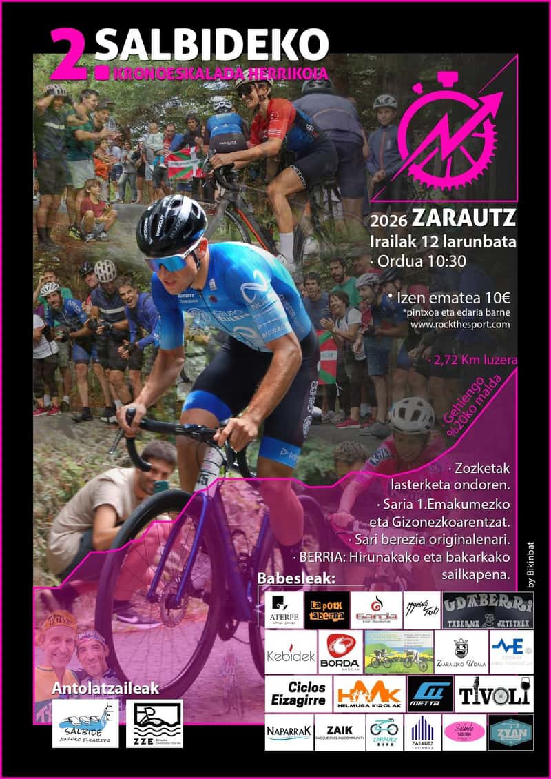 Salbideko 2. Kronoeskalada Herrikoia en Zarautz (2.72km)