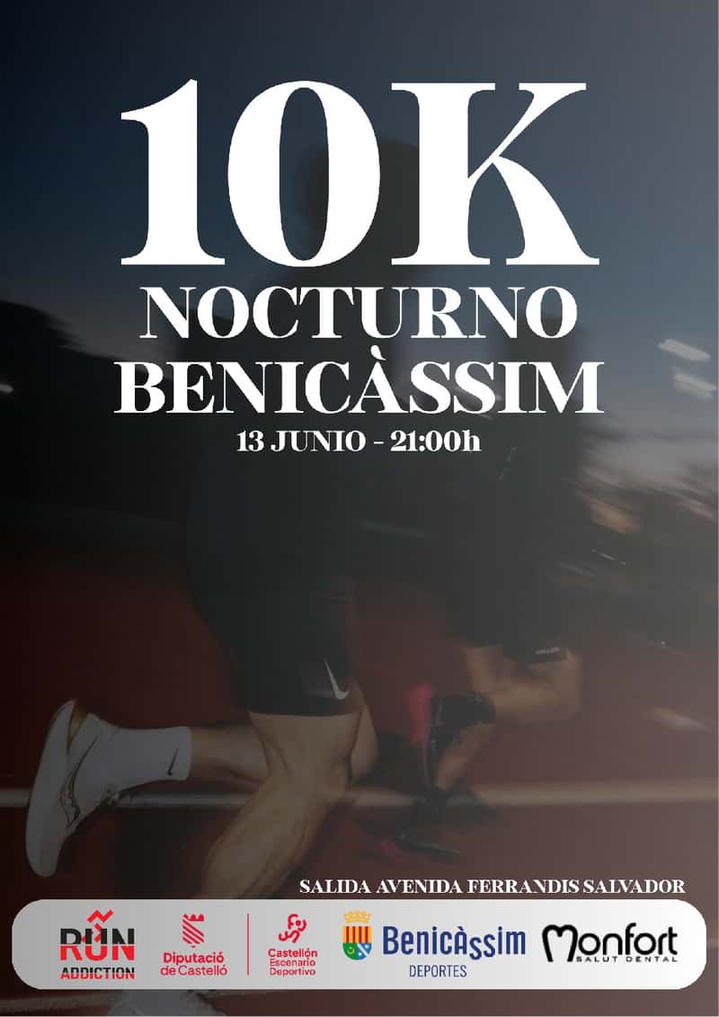 XIII 10K NOCTURNO BENICÀSSIM PLATGES 2026 en Benicasim (10km)