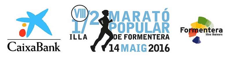 VIII Mitja Marató Illa de Formentera 2016 en Formentera, Illes Balears, España (21.097km, 8km)