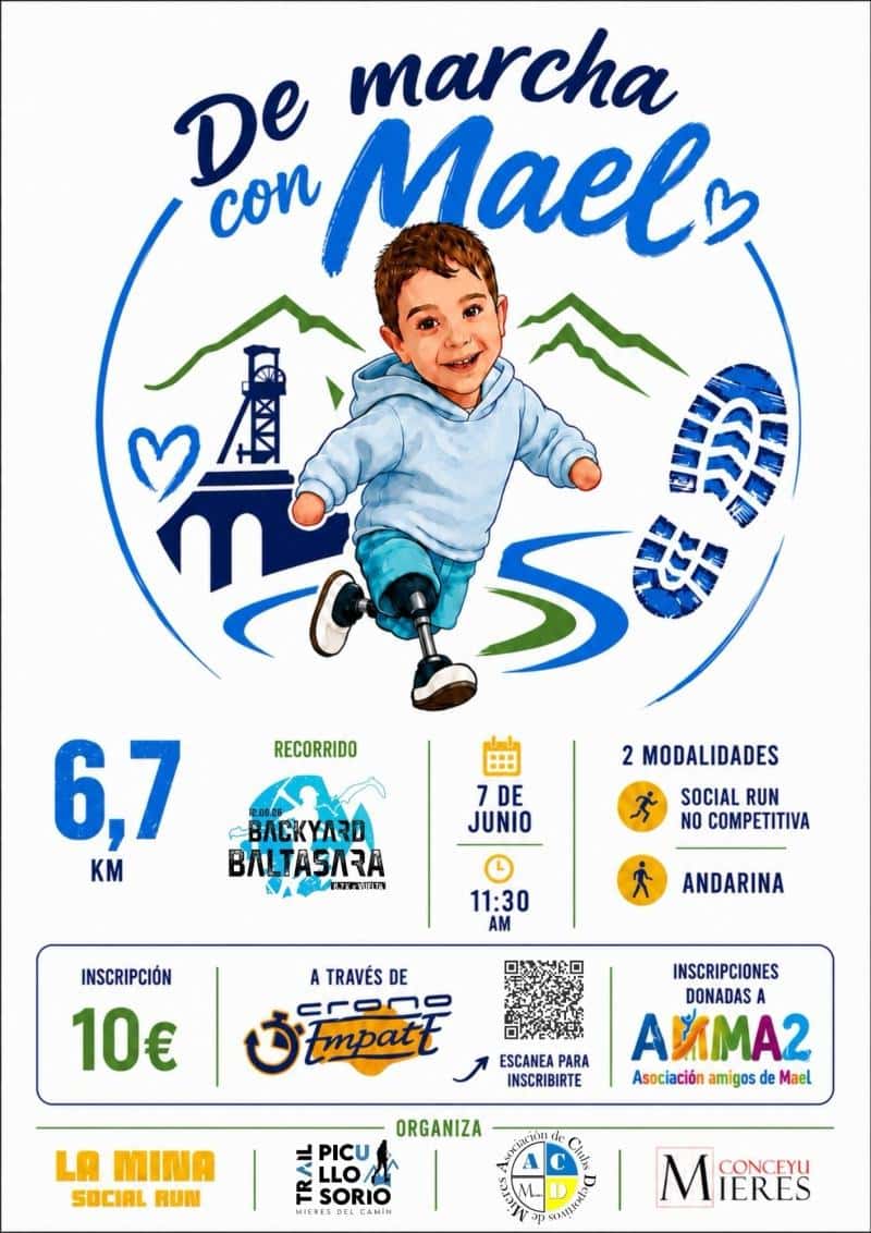 DE MARCHA CON MAEL en Mieres (6.7km, 6.7km)