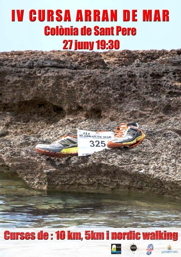 IV Cursa Arran de Mar 2015 en Colònia de Sant Pere (5.7km, 10km)