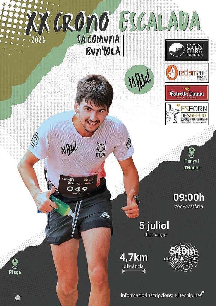 XX Cronoescalada a Sa Comuna de Bunyola 2026 en Bunyola (4.9km)