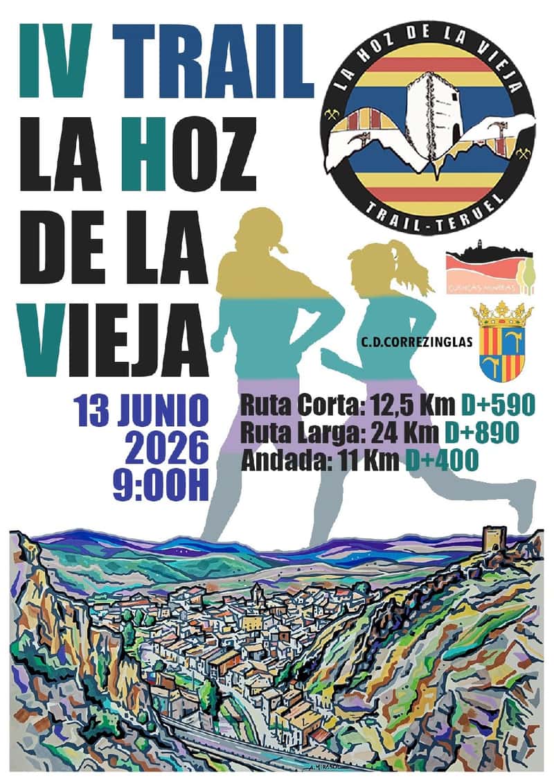 IV TRAIL LA HOZ DE LA VIEJA en La Hoz de la Vieja (24km, 12.5km, 11km, 11km)
