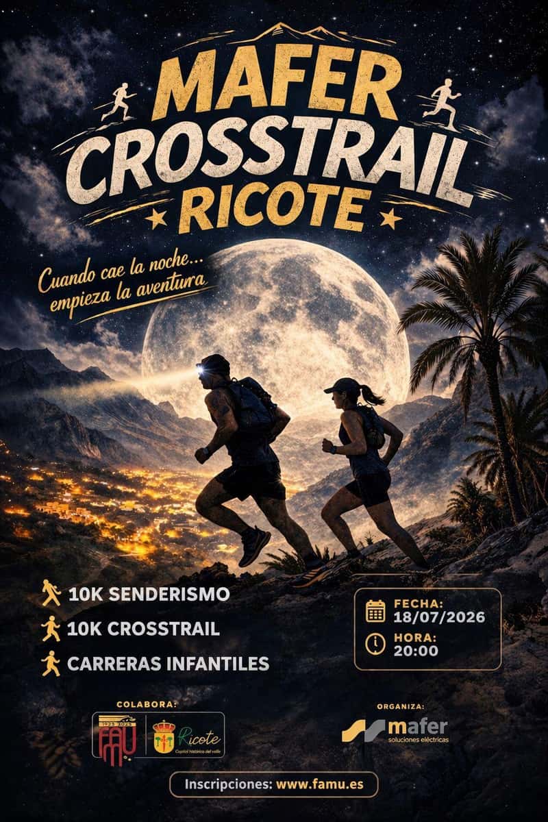 MAFER CrossTrail Ricote en Ricote (0.5km, 10km, 10km)