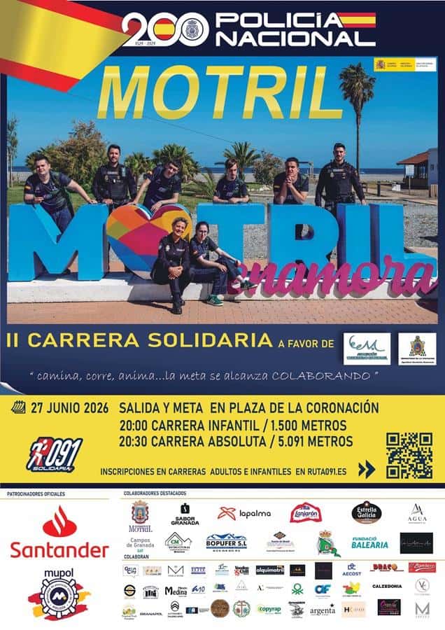 II CARRERA SOLIDARIA RUTA 091 MOTRIL en Motril (1.5km, 5.091km)