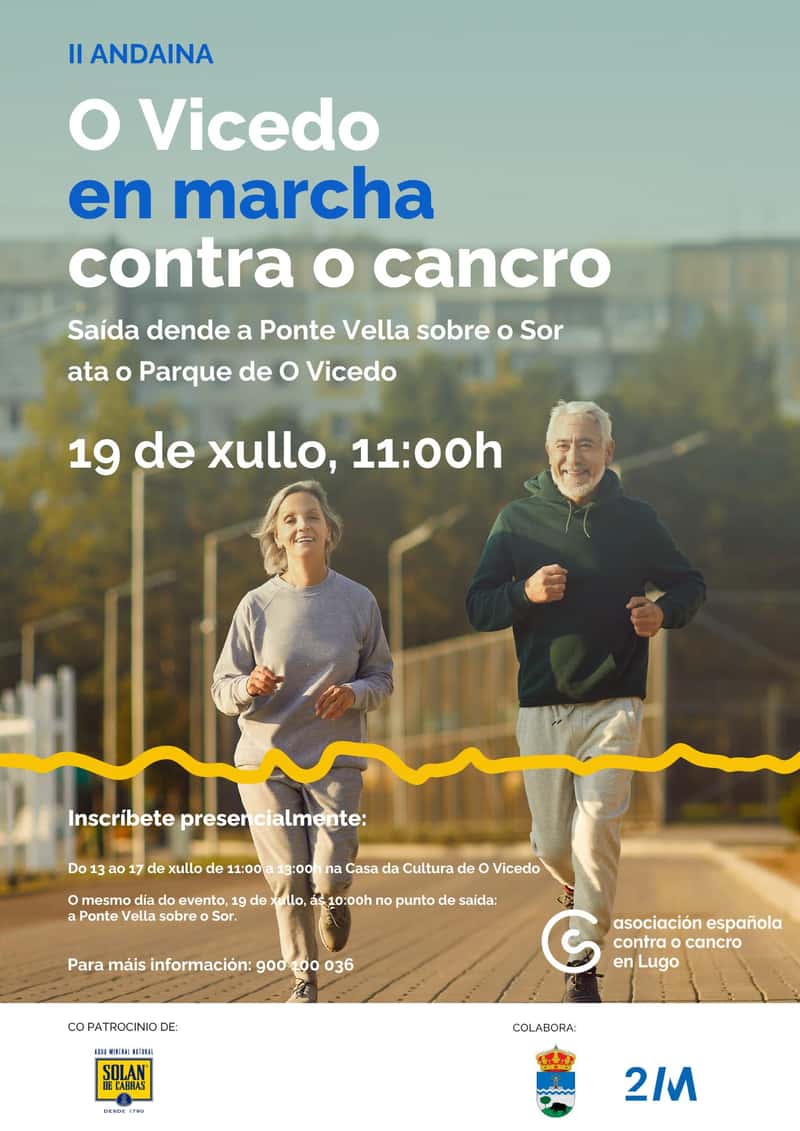 II Andaina O Vicedo en marcha contra o cancro en O Vicedo (5km)