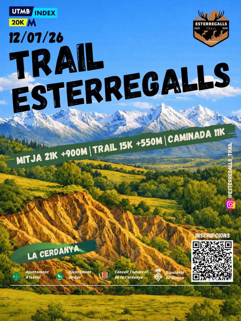Trail Esterregalls - La Cerdanya en Isòvol (21km, 15km, 11km)