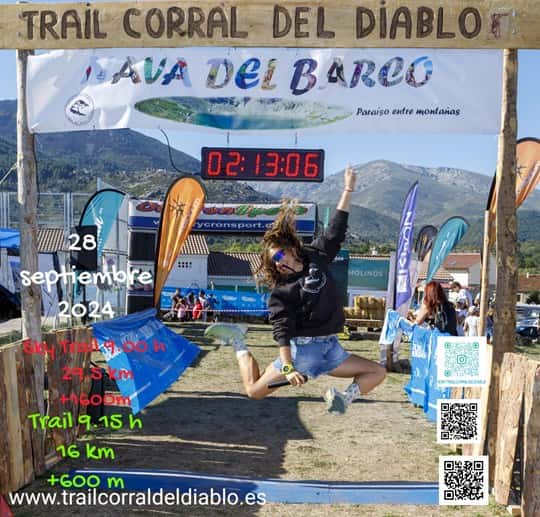 VII Trail Corral del Diablo en Nava del Barco (29.5km, 16km)