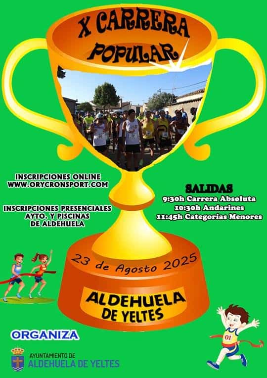 X Carrera Popular en Aldehuela de Yeltes en Aldehuela de Yeltes (10km)