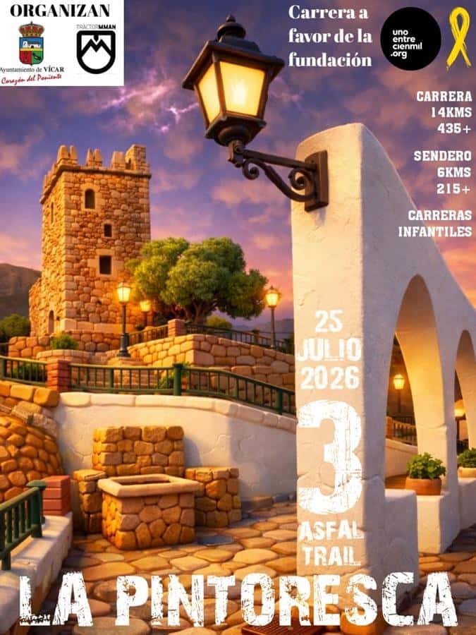 III ASFALTRAIL ''LA PINTORESCA'' en Vícar (14km, 6km)