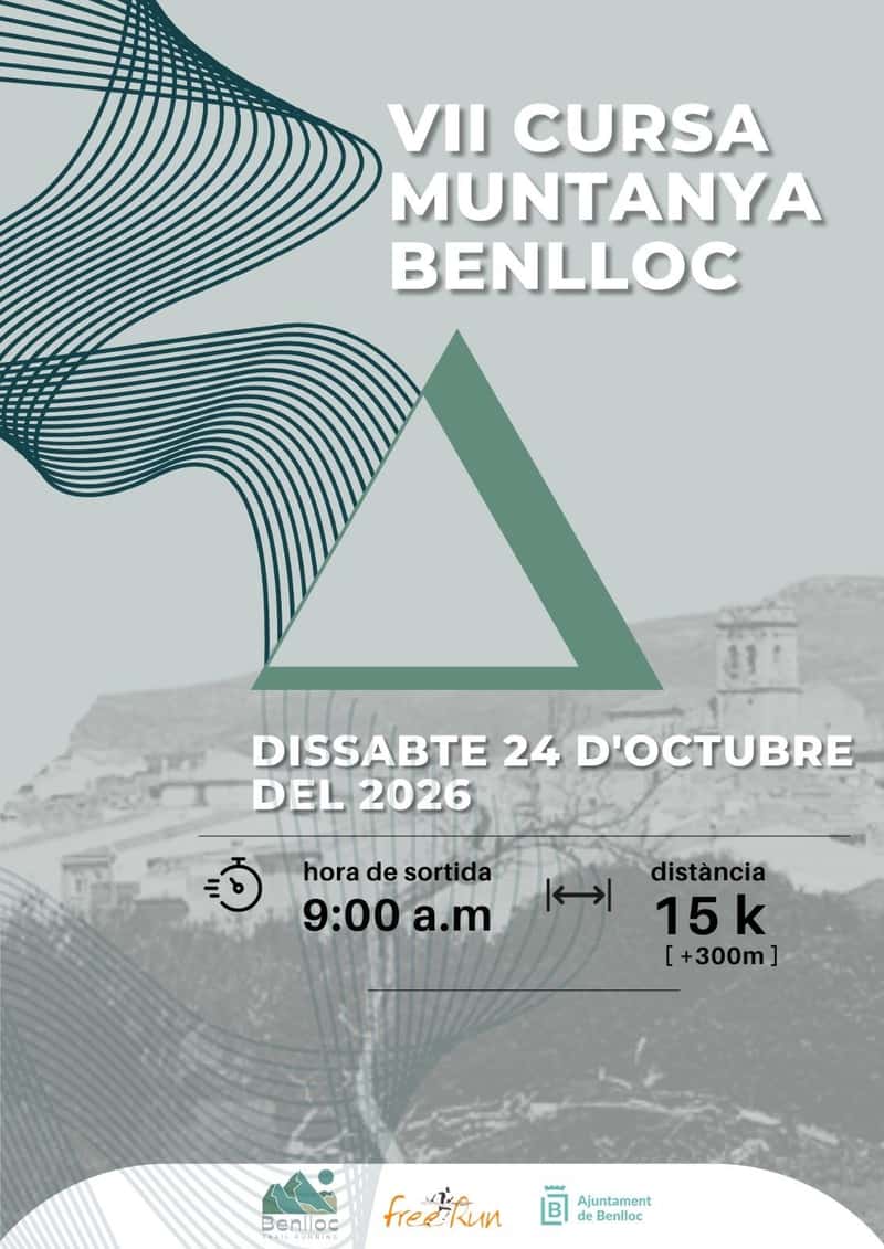 VII Cursa Muntanya Benlloc en Benlloch (15km)