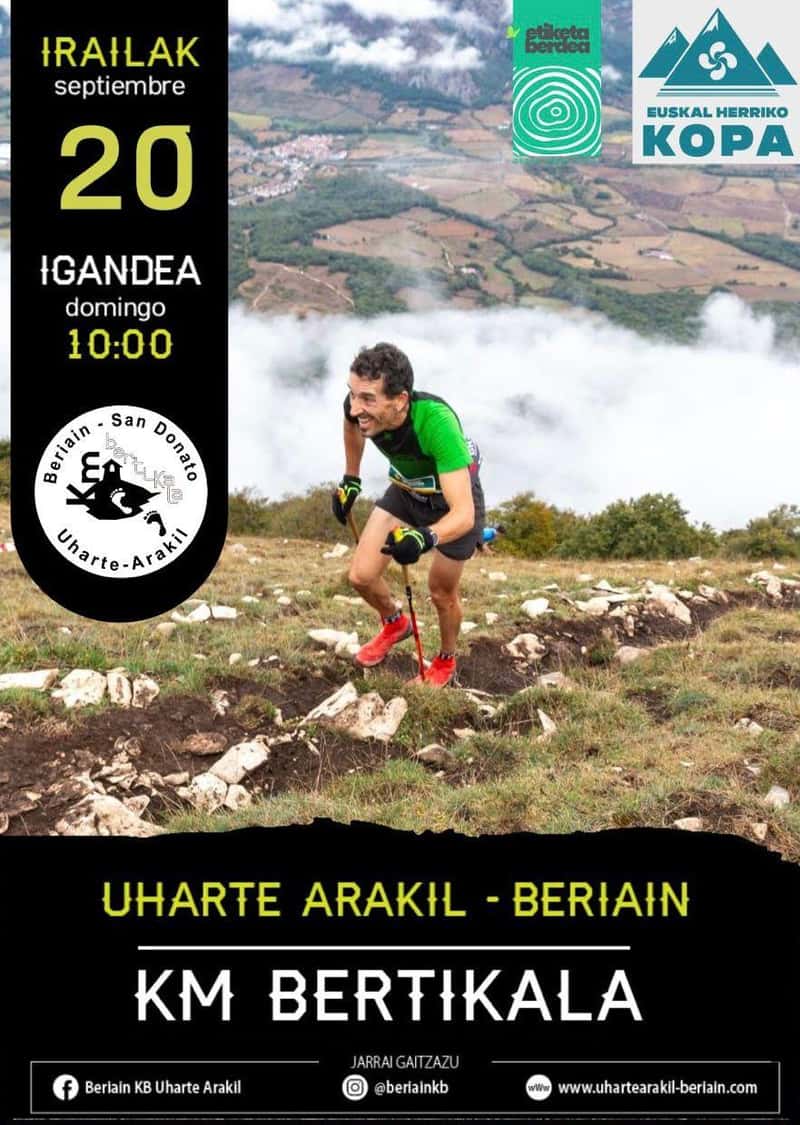 XVII Uharte Arakil - Beriain Km Bertikala en Uharte Arakil (1km)