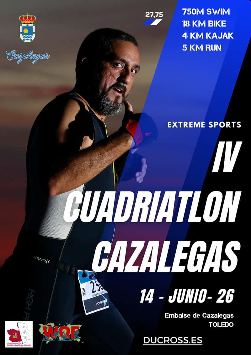 IV Cuadriatlón Cazalegas 2026 en Cazalegas (27.75km, 27.75km)