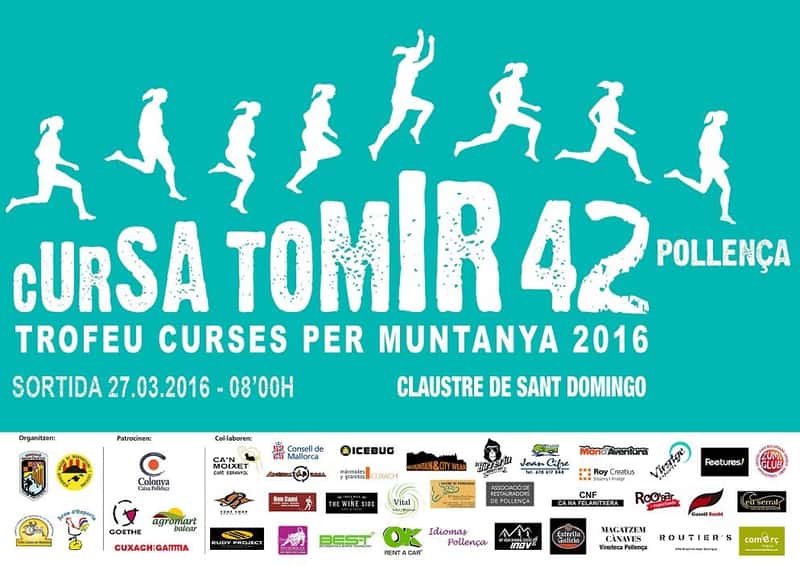 Cursa Tomir 42 2016 en Pollença (42km)