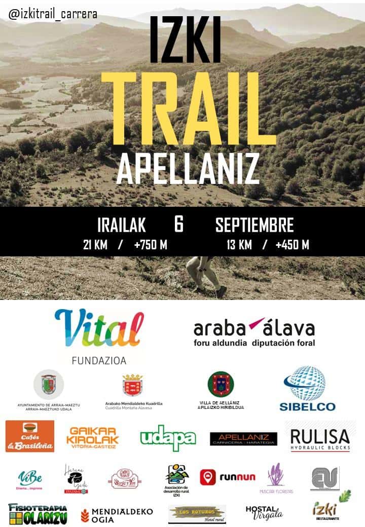 Izki Trail Apellaniz en Apellániz / Apilaiz (21.8km, 12.8km)