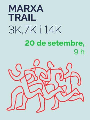 III Marxa - Trail Km contra el càncer Sant Cebrià de Vallalta en Sant Cebrià de Vallalta (3km, 7km, 14km)