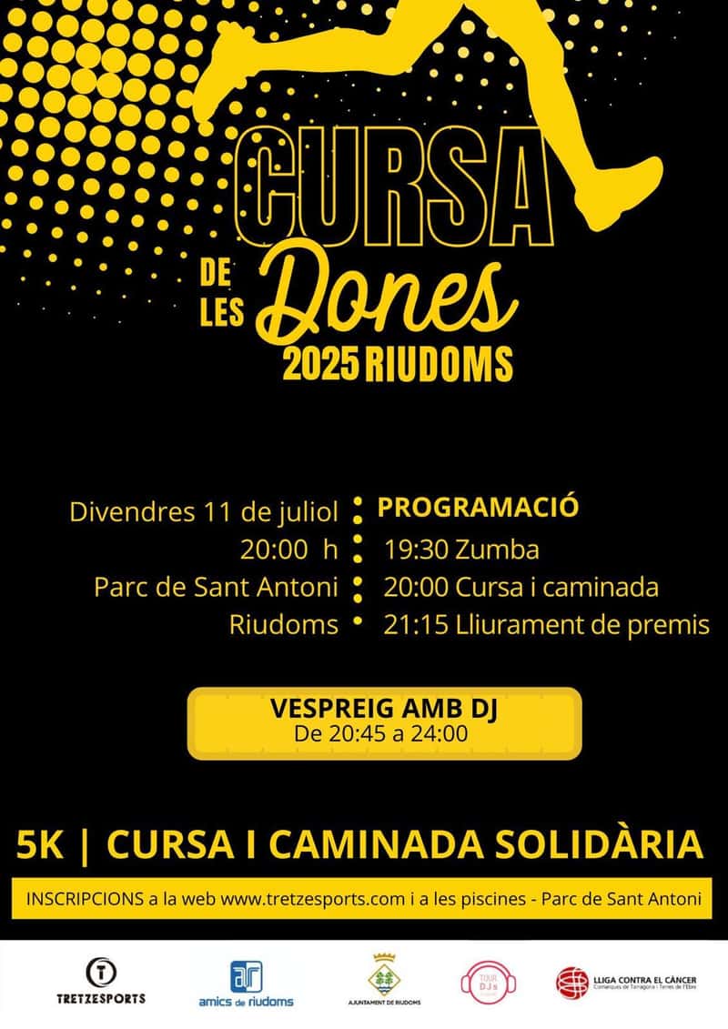 Cursa de les Dones 2025 Riudoms en Riudoms (5km)