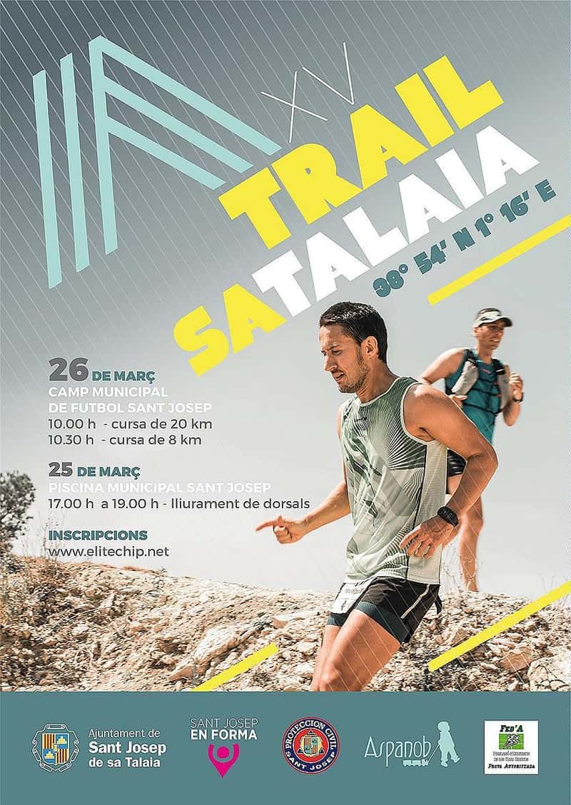 XV Cursa Trail Sa Talaia 2023 en Sant Josep de Sa Talaia (20km, 8km)