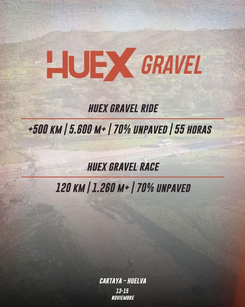 HUEX GRAVEL en Cartaya (500km, 120km)