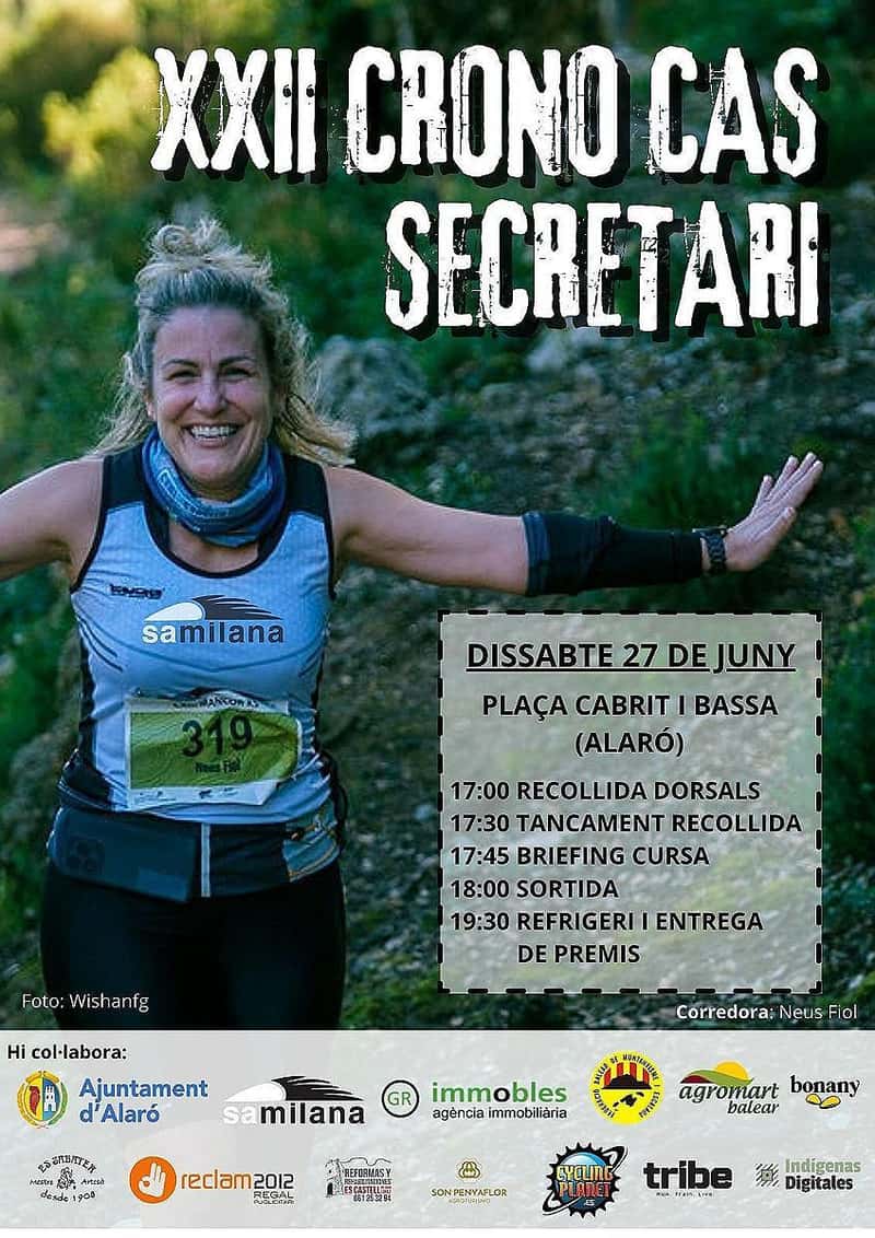 XXI CxM Cronoescalada Cas Secretari 2026 en Alaró (6km)
