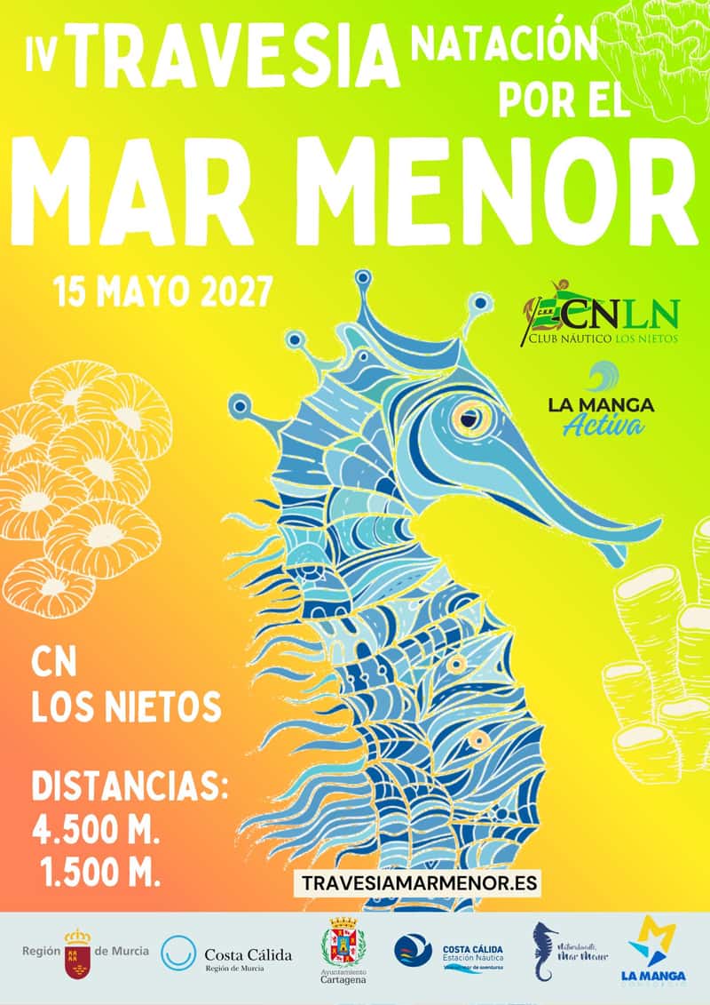 IV TRAVESIA NATACION POR EL MAR MENOR en Los Nietos (4.5km, 1.5km)