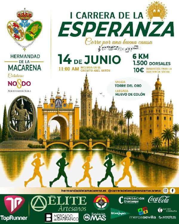 I Carrera de la Esperanza en Sevilla, España (6.2km)