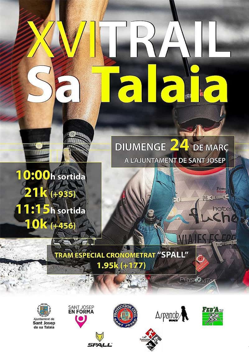 XVI Cursa Trail Sa Talaia 2024 en Sant Josep de Sa Talaia (21km, 10km)