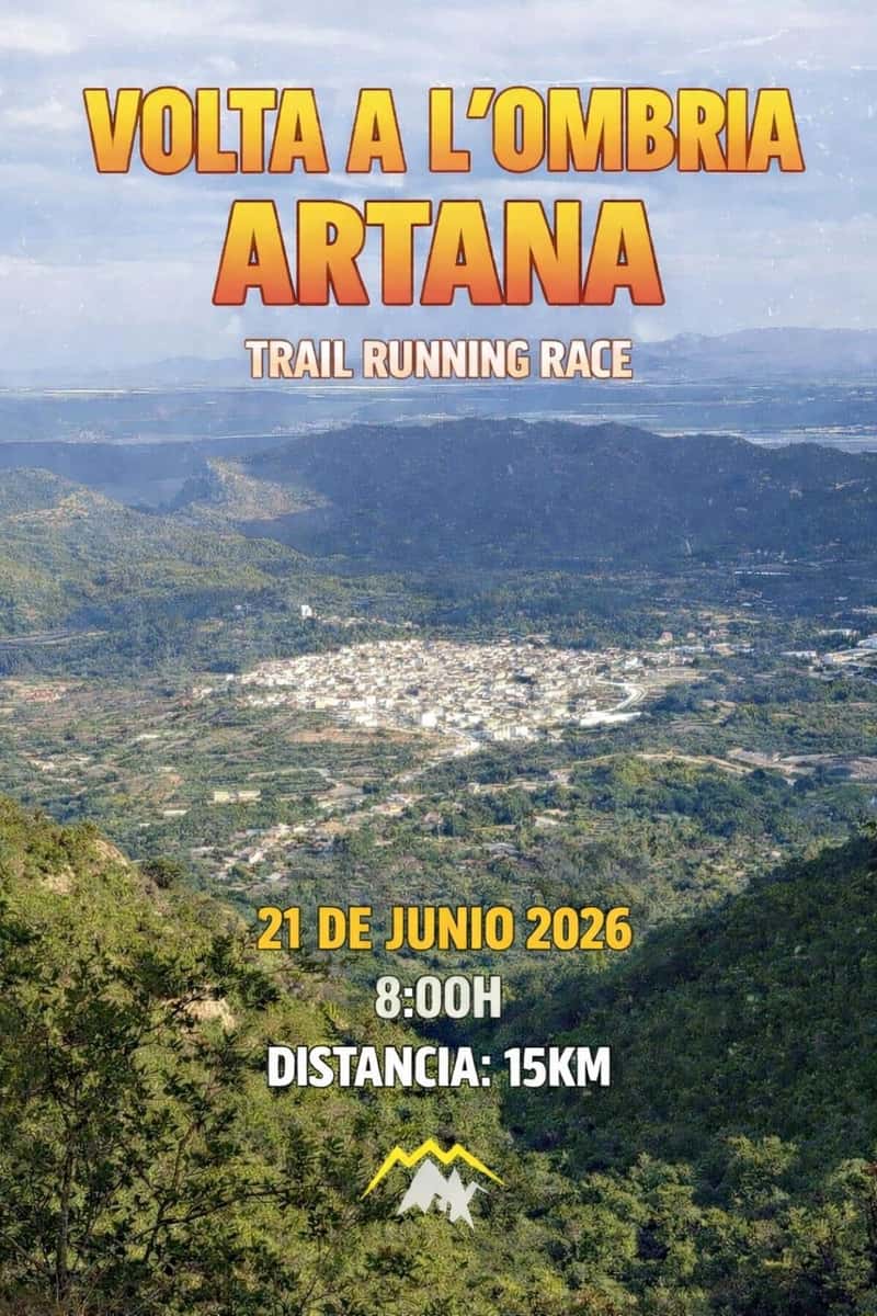 XI VOLTA A L'OMBRÍA D'ARTANA en Artana (15km)