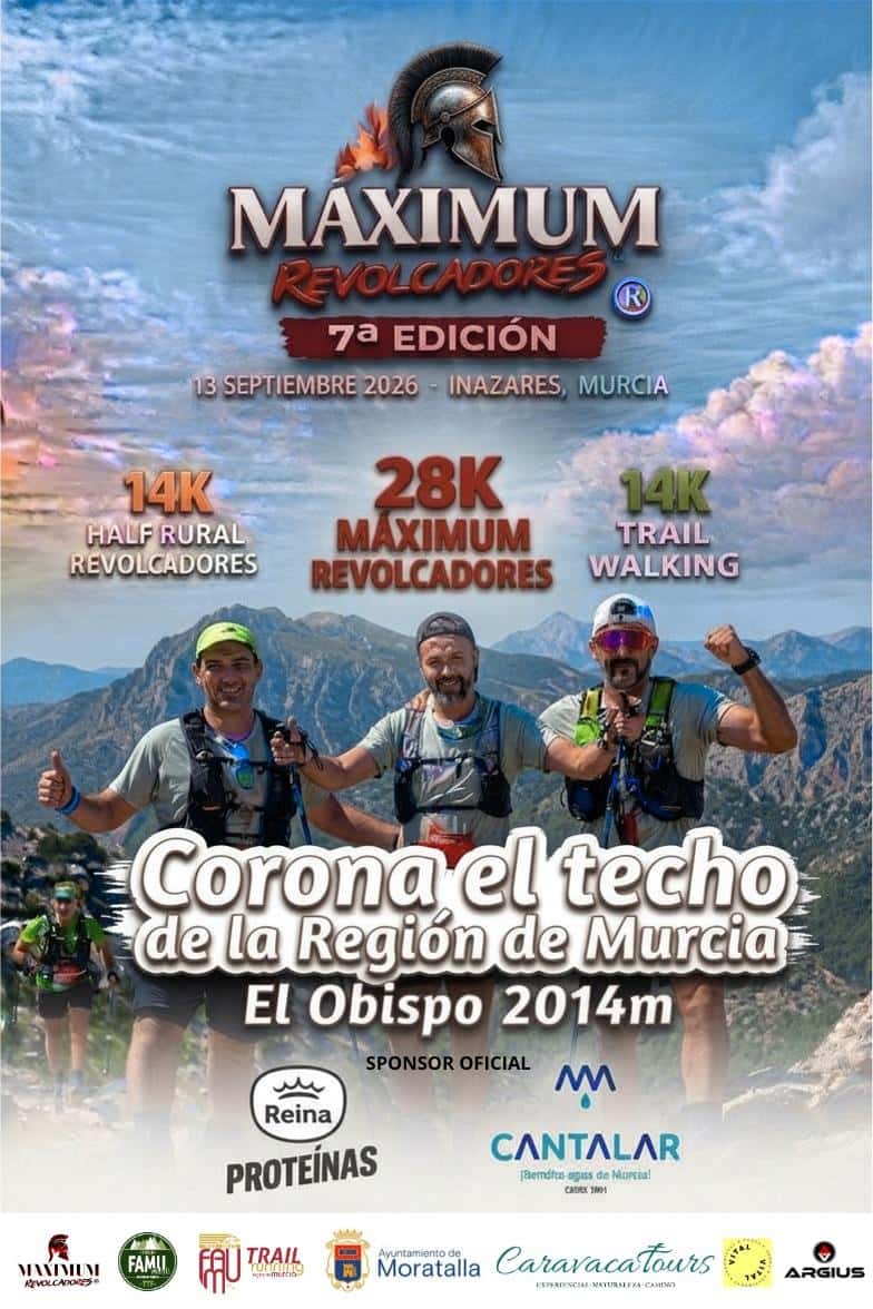 Máximum Revolcadores 2026 en Inazares (28km, 14km, 14km)