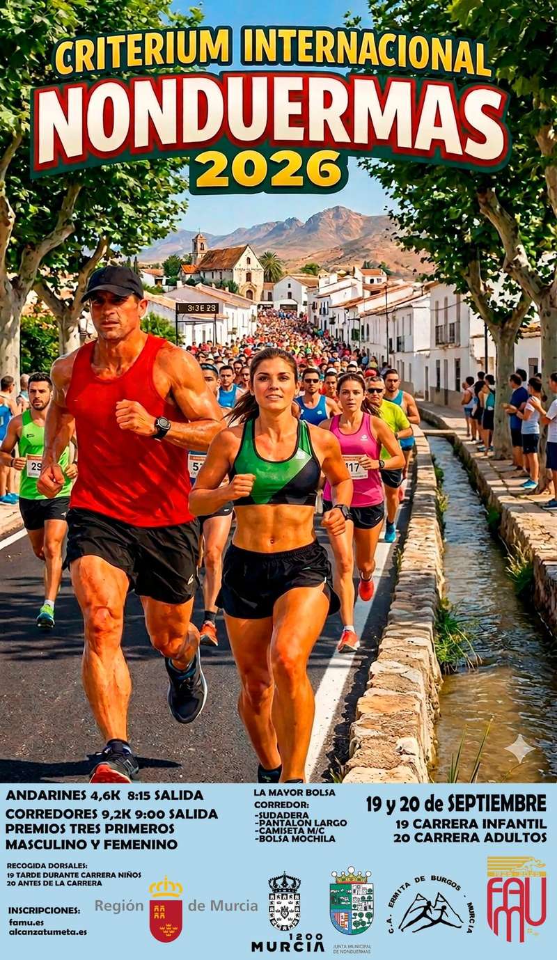 XXXII Carrera Popular de Nonduermas y Criterium Internacional en Nonduermas (4.6km, 9.2km)