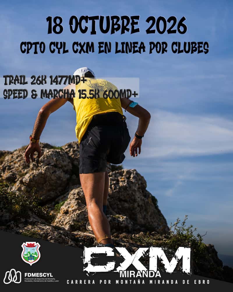 Campeonato de Castilla y León de Carreras por Montaña en Línea por Clubes – CXM Miranda de Ebro en Miranda de Ebro (26km, 26km, 26km, 15km, 15km, 15km, 15.5km, 15.5km, 15.5km)