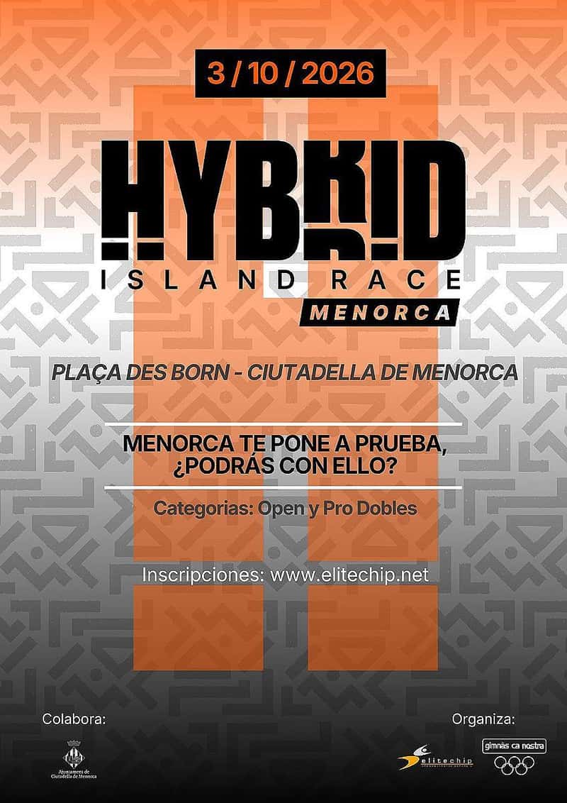 Menorca Hybrid Race 2026 en Ciutadella (5km, 8km)