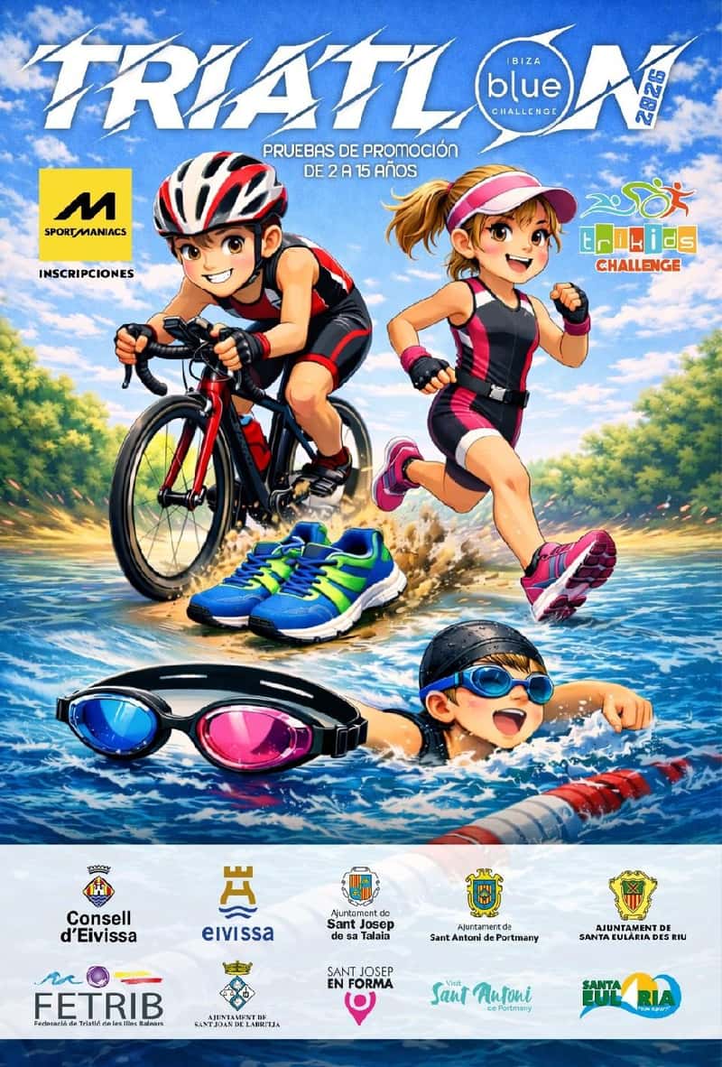 X TRIKIDS SANTA GERTRUDIS 2026 en Santa Eulària des Riu (0.375km, 1.1km, 2.175km, 3.5km, 5.65km, 0.45km, 0.8km, 2.25km, 5km, 9km, 13.7km)
