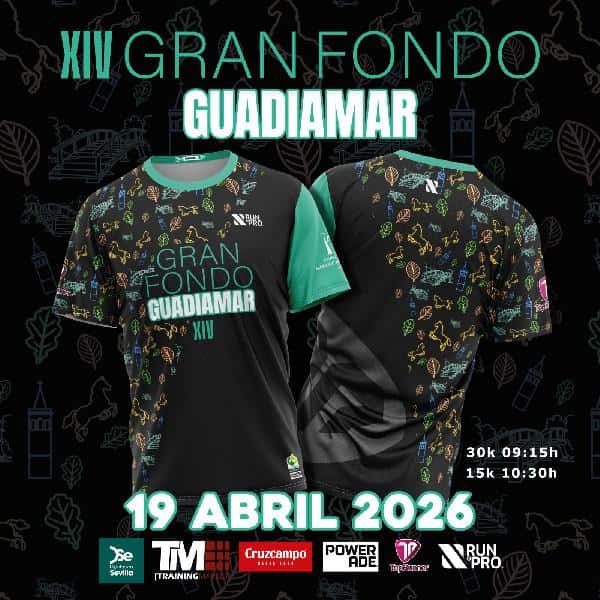XIV GRAN FONDO DEL GUADIAMAR en Sanlúcar la Mayor (30km, 15km)