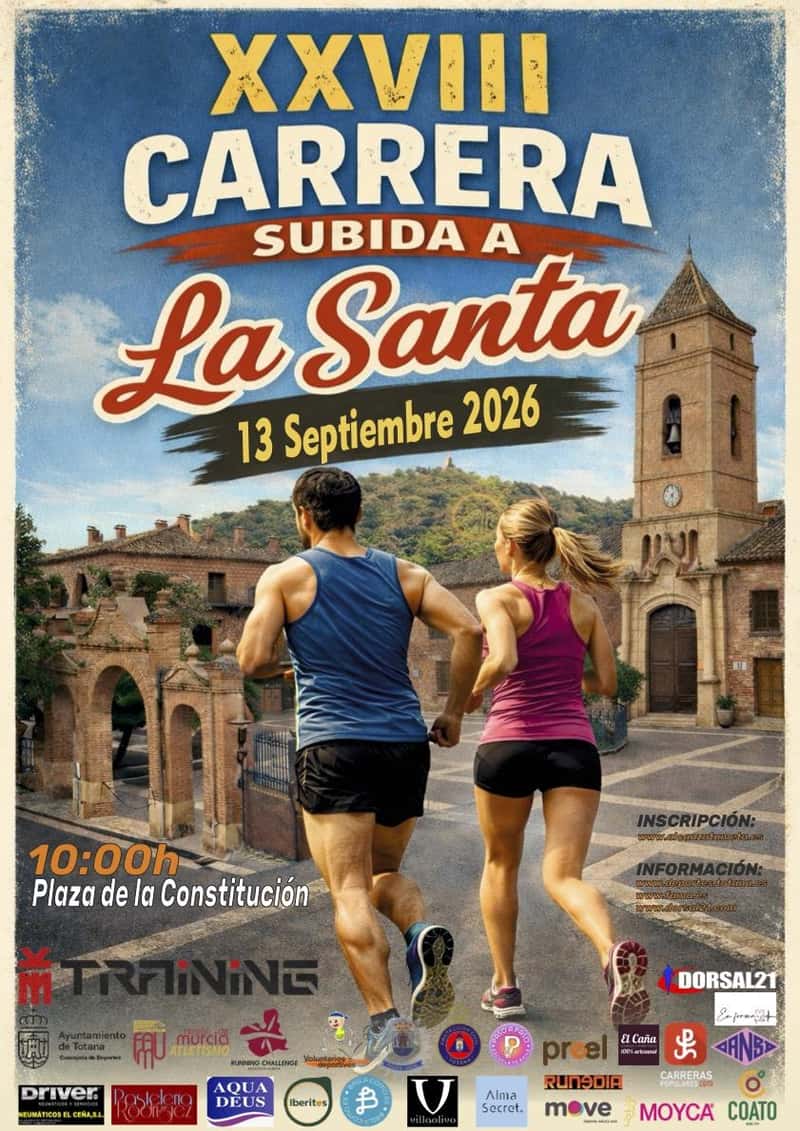 XXVIII Carrera Subida a la Santa en Totana (7.33km)