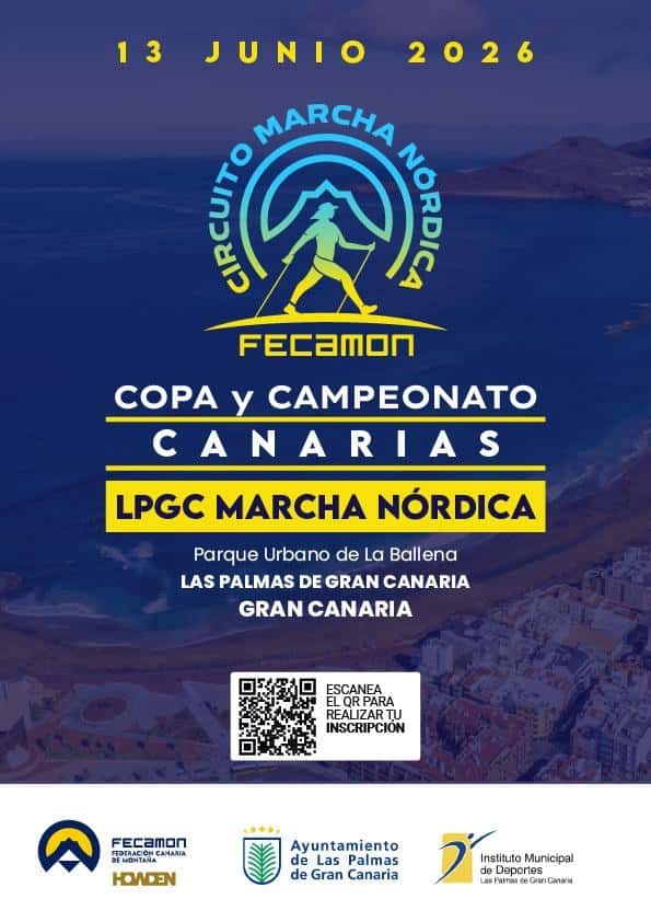 LPGC Marcha Nórdica en Las Palmas de Gran Canaria (12km, 10km, 6km)
