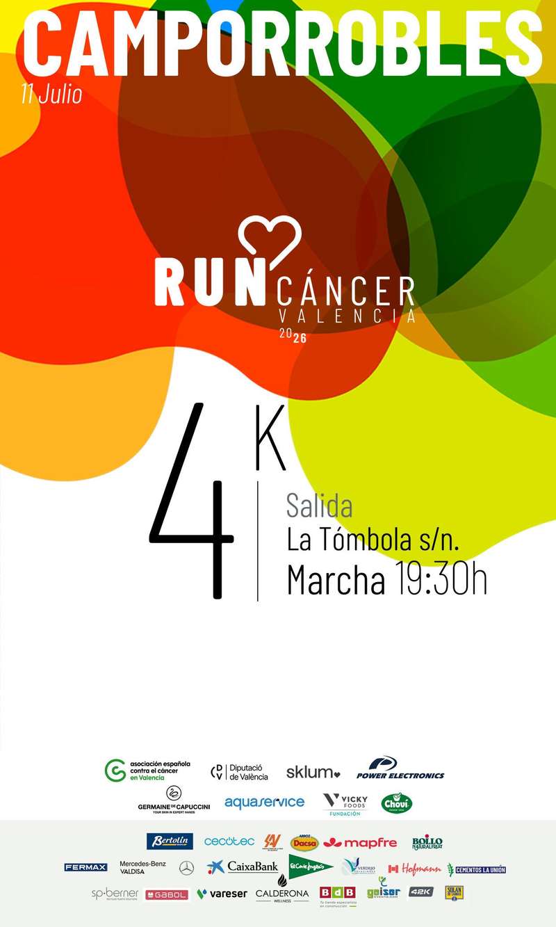 Camporrobles Contra el Cáncer 2026 en Camporrobles (4km)