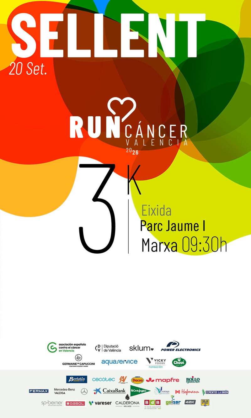 Sellent Contra el Cáncer 2026 en Sellent (3km)