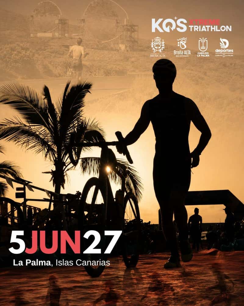 VI KOS XTREME TRIATHLON en La Palma, Santa Cruz de Tenerife, España (51.5km, 51.5km, 51.5km, 51.5km)