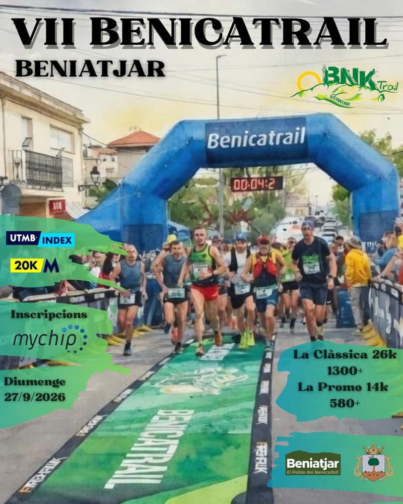 VII BENICATRAIL en Beniatjar (26km, 14km)