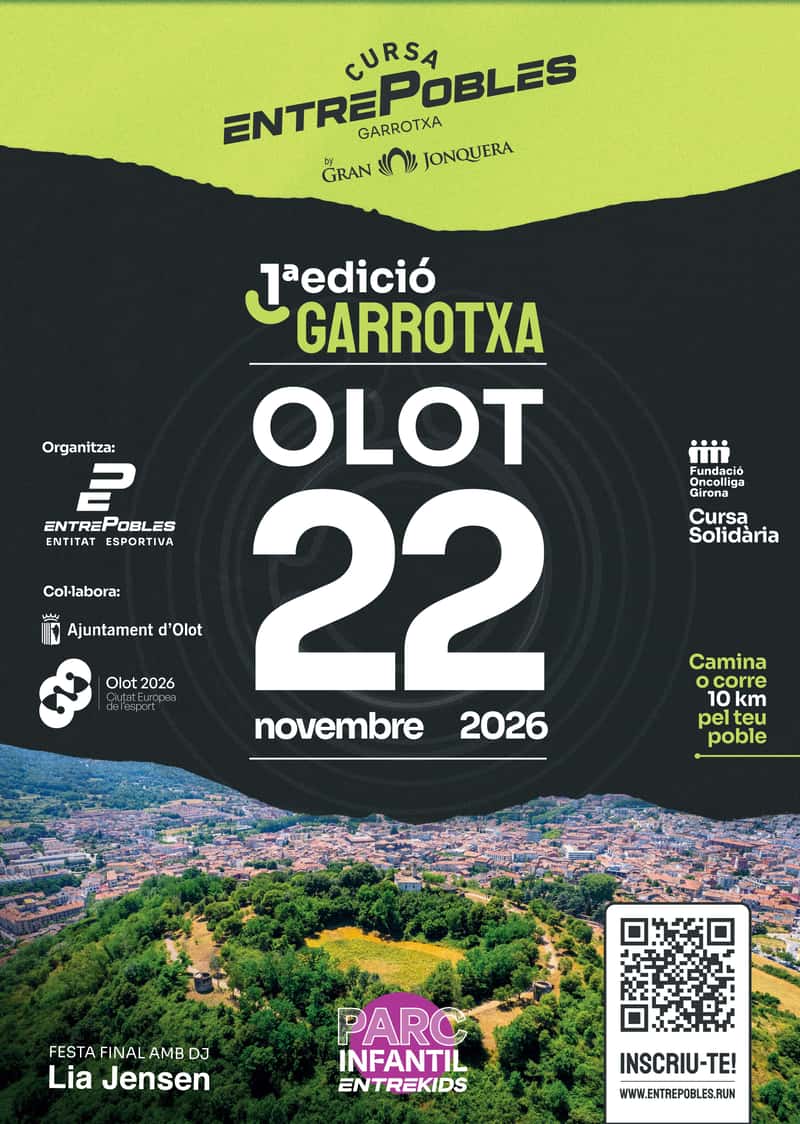 Cursa Entrepobles La Garrotxa en Olot (10km)