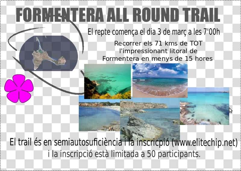 Formentera All Round Trail 2012 en Formentera, Illes Balears, España (72.5km)