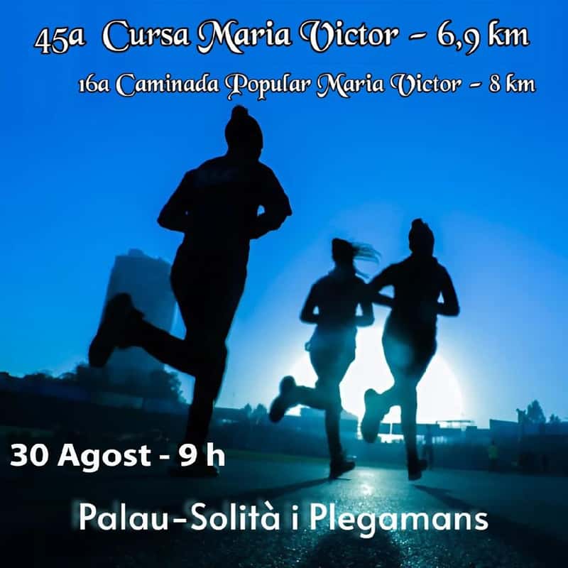 45a Cursa Popular Maria Víctor en Palau-solità i Plegamans (6.9km, 8km)
