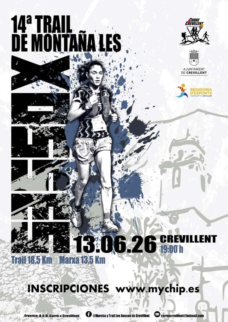 XIV Cursa per Muntanya les Xosses de Crevillent en Crevillente (18km, 13km)