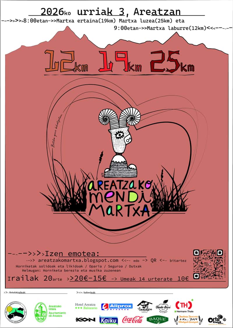Areatzako Mendi Martxa en Areatza (12km, 19km, 25km)