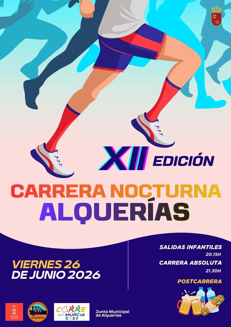XII Carrera Nocturna de Alquerías en Alquerías (5km, 1km, 0.5km, 0.2km)
